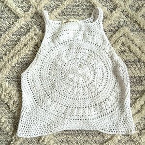 Crochet White Top
